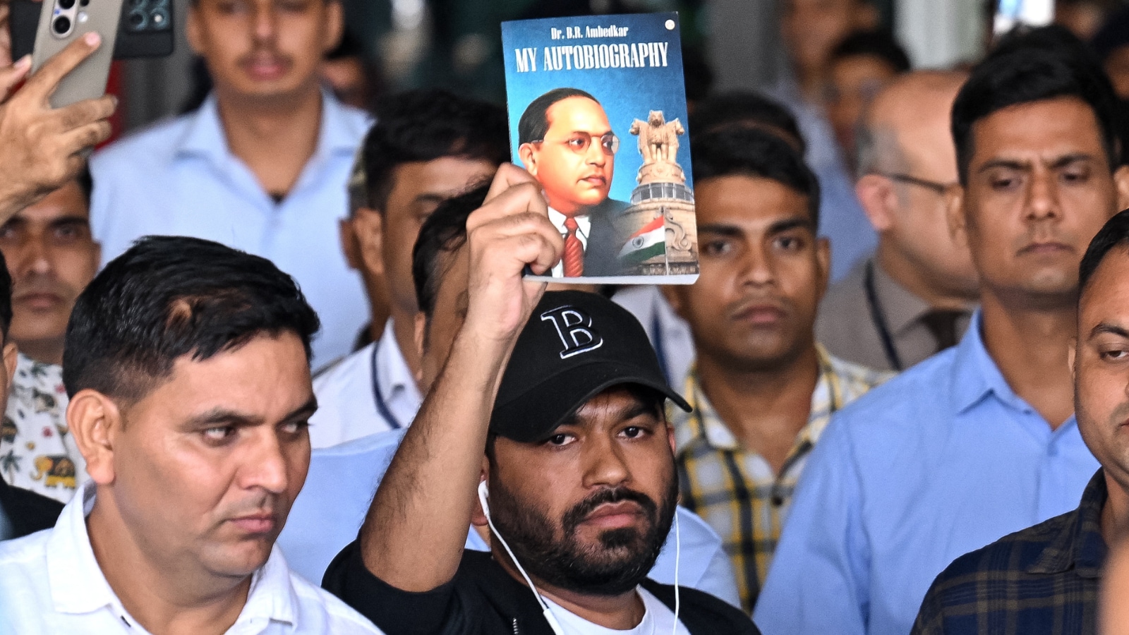 Cockroach Janta Party Founder Abhijeet Dipke Arrives In India, Flashes Ambedkar's 'My Autobiography': All About The Book