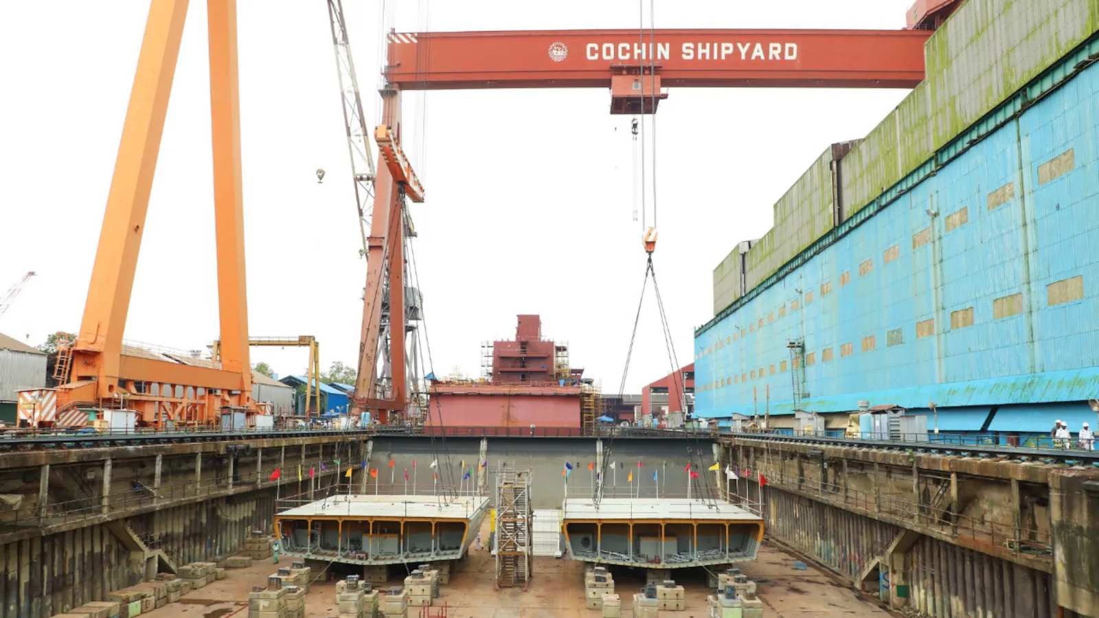 Cochin Shipyard (-52%): The PSU shipbuilding company has corrected 52% from its lifetime high. Cochin Shipyard (-52%): The PSU shipbuilding company has corrected 52% from its lifetime high.