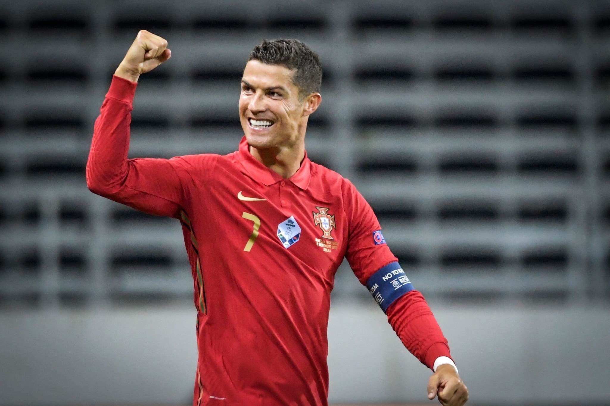 Cristiano Ronaldo leads the line as captain and focal striker in his sixth World Cup.