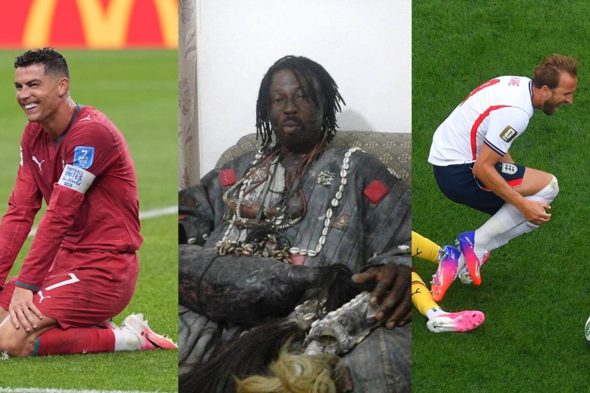 Witch Doctor In Ghana With 14 Children & Business Empire Claims He Cursed Harry Kane & Cristiano Ronaldo At World Cup