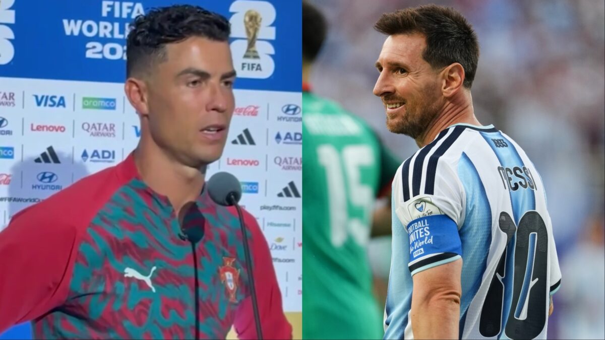 Cristiano Ronaldo Refuses To Answer Any Questions About Lionel Messi, Video Goes Viral | Watch