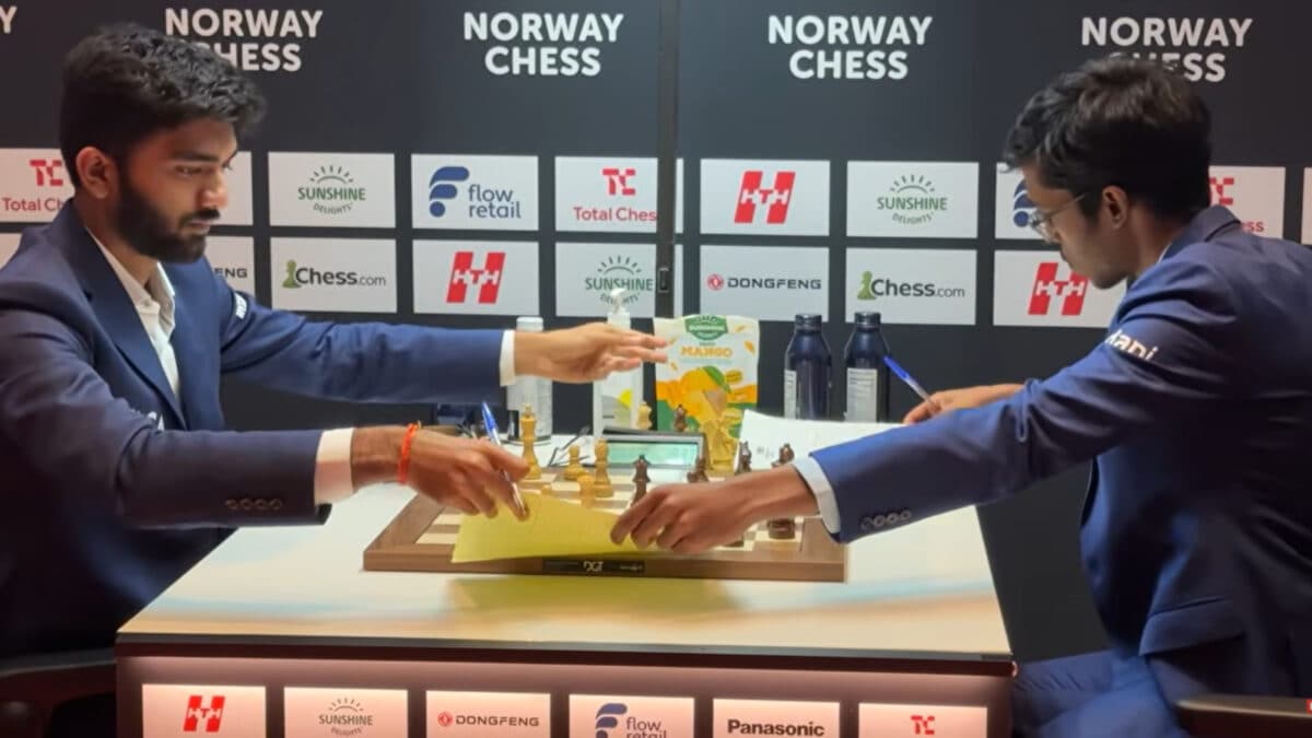 Norway Chess 2026: Praggnanandhaa Beats World Champion D Gukesh In Just 34 Moves
