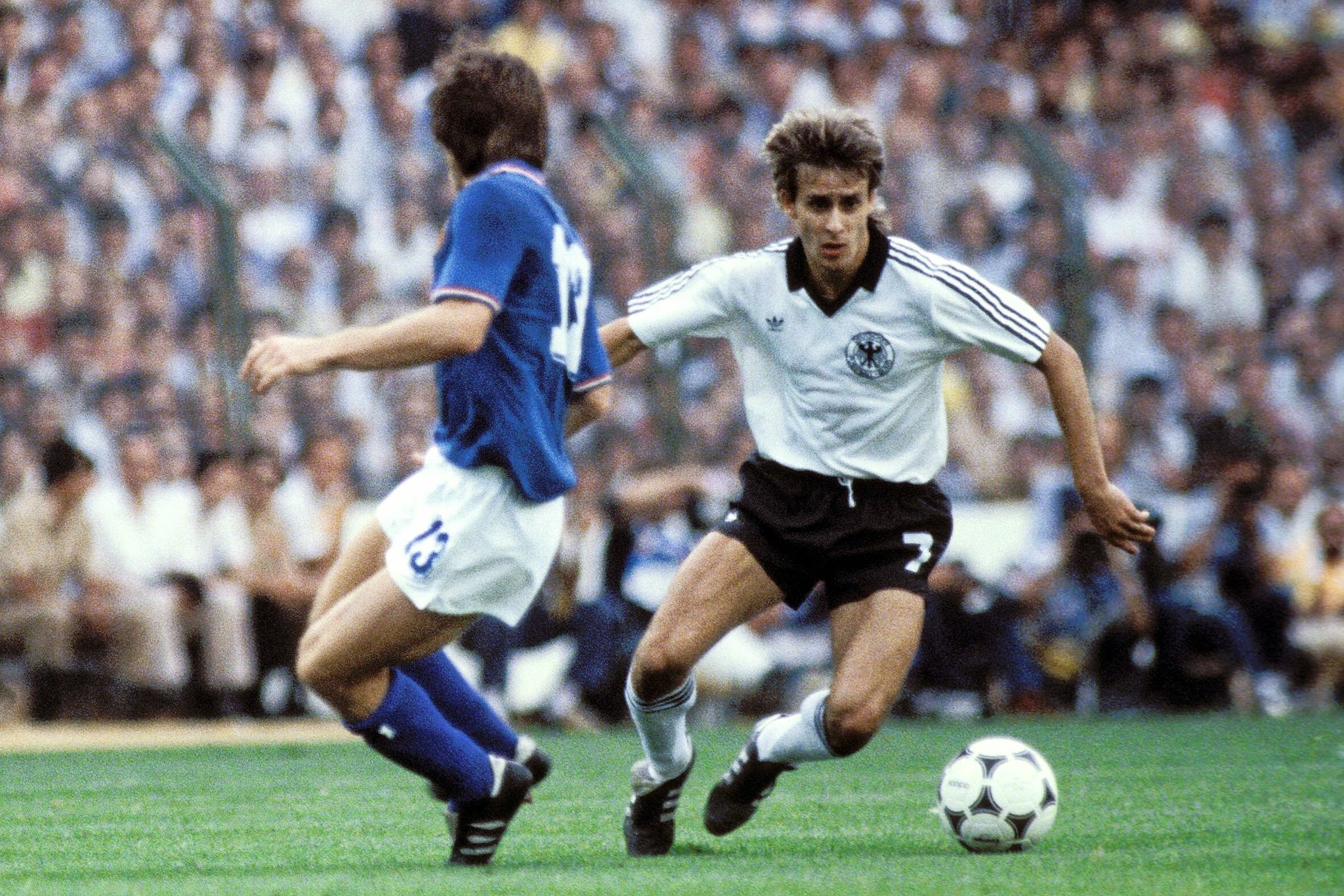 German Pierre Littbarski, who clinched the WC crown in 1990 Italia, stands joint-second with 7 assists to his name. (X) German Pierre Littbarski, who clinched the WC crown in 1990 Italia, stands joint-second with 7 assists to his name. (X)