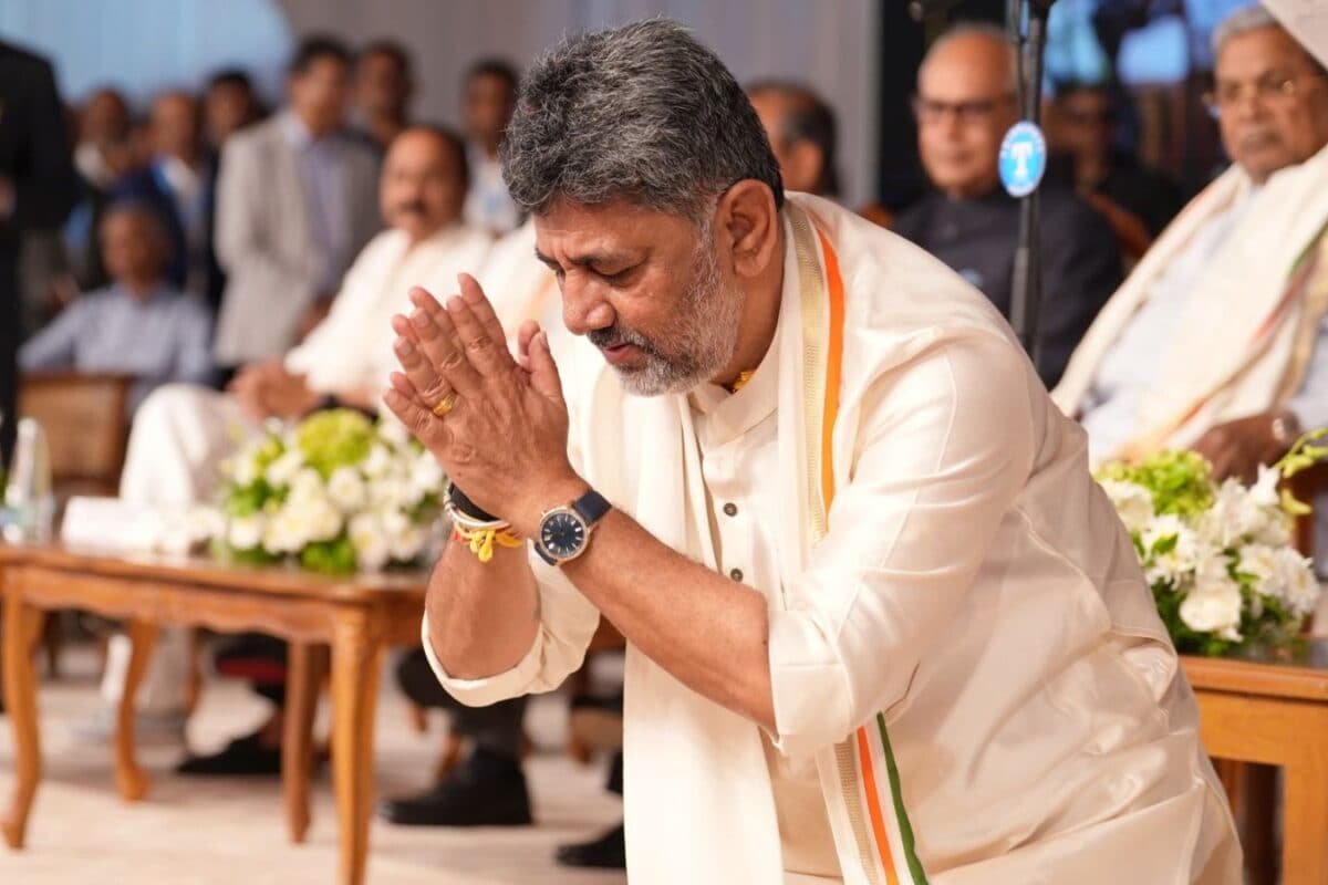 Karnataka CM DK Shivakumar Heads To Delhi As Tussl