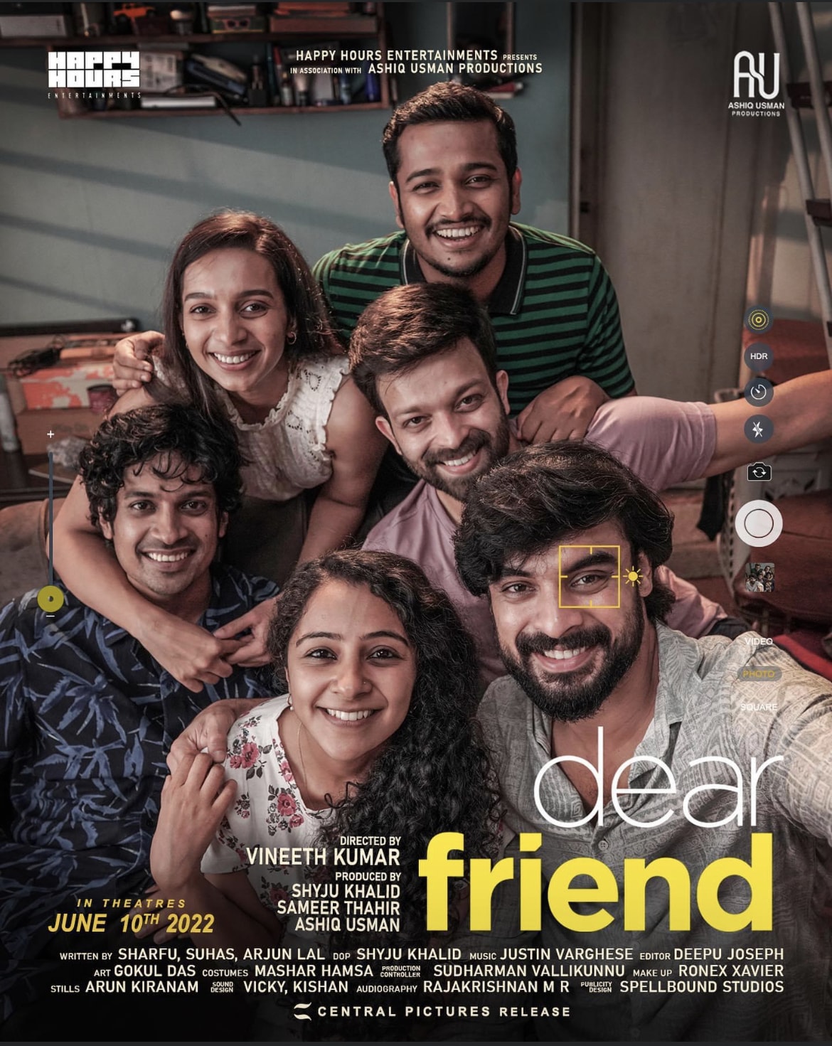 Dear Friend: Set inside a shared Bengaluru apartment, the story follows a close-knit group of friends whose lives are disrupted when one of them suddenly disappears without explanation. The film mirrors the reality of many young professionals who move to Bangalore for work. Directed by Vineeth Kumar, the film features Tovino Thomas, Darshana Rajendran, Basil Joseph, Arjun Lal and Sanchana Natarajan. Dear Friend: Set inside a shared Bengaluru apartment, the story follows a close-knit group of friends whose lives are disrupted when one of them suddenly disappears without explanation. The film mirrors the reality of many young professionals who move to Bangalore for work. Directed by Vineeth Kumar, the film features Tovino Thomas, Darshana Rajendran, Basil Joseph, Arjun Lal and Sanchana Natarajan.