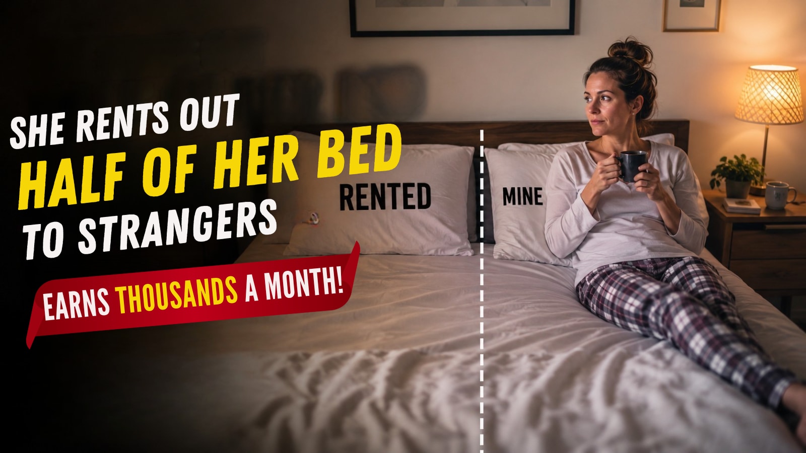To Rent Women The World's Most Unusual Rental? Woman Rents Out Half Of Her Bed With ...