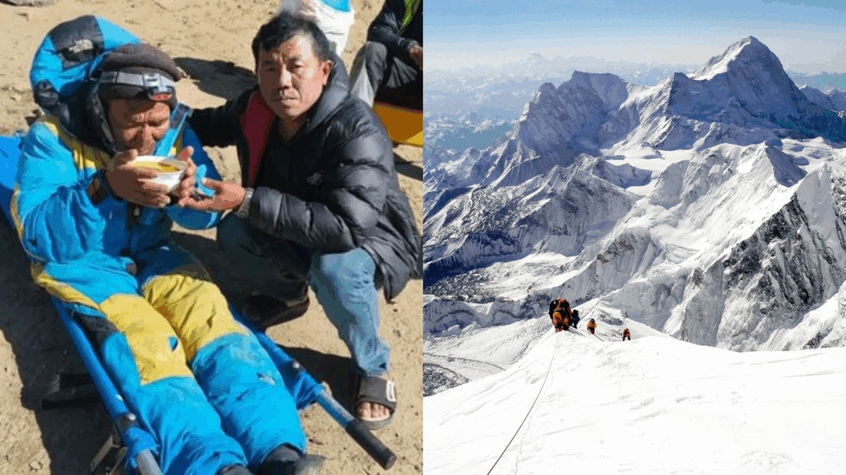 Everest Guide Survives Six Brutal Days Lost On World's Highest Peak, Crawls Back Just Before Family Performs Last Rites