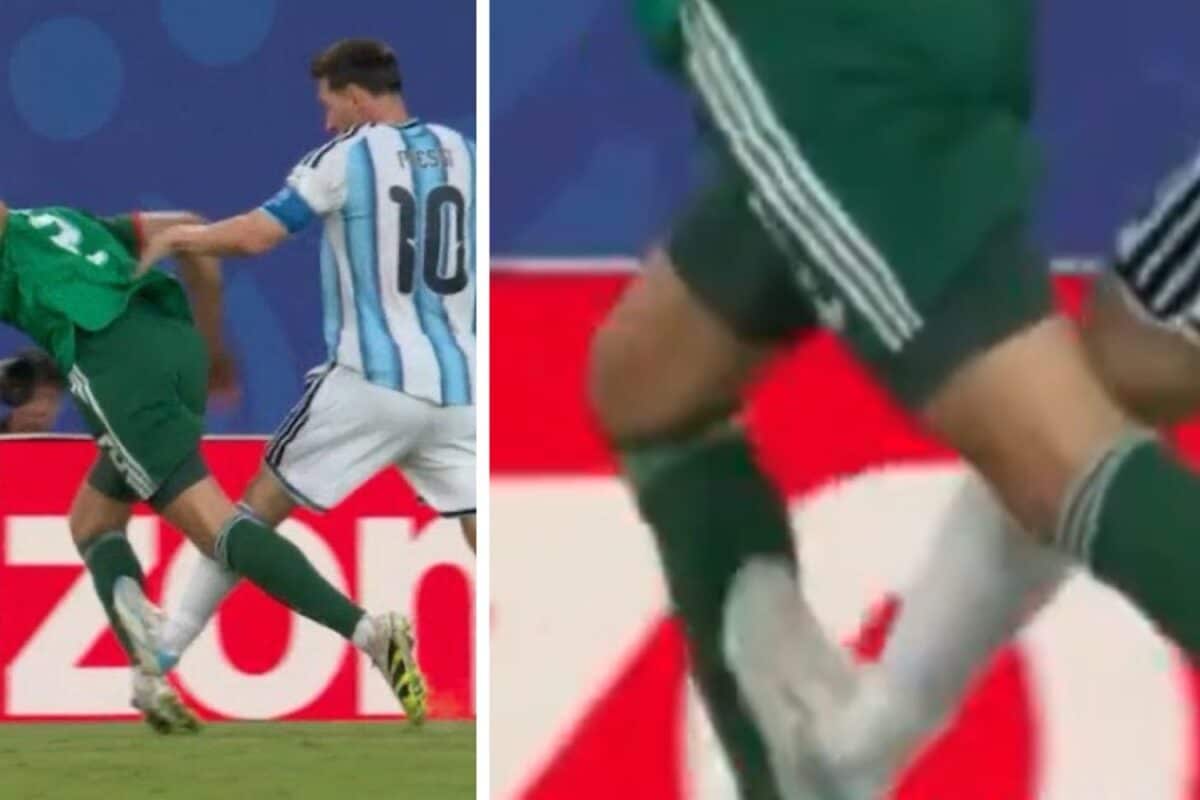 Lionel Messi Escapes Red Card? Furious Fans Cry 'Foul' As Argentina Superstar Stomps On Algerian Player: Watch