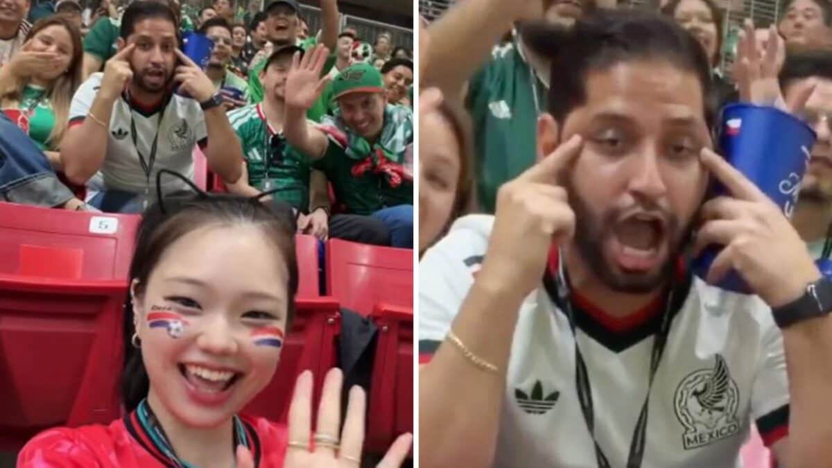 Mexican Fan Faces Consequences For Racist Gesture Aimed At South Korean Influencer