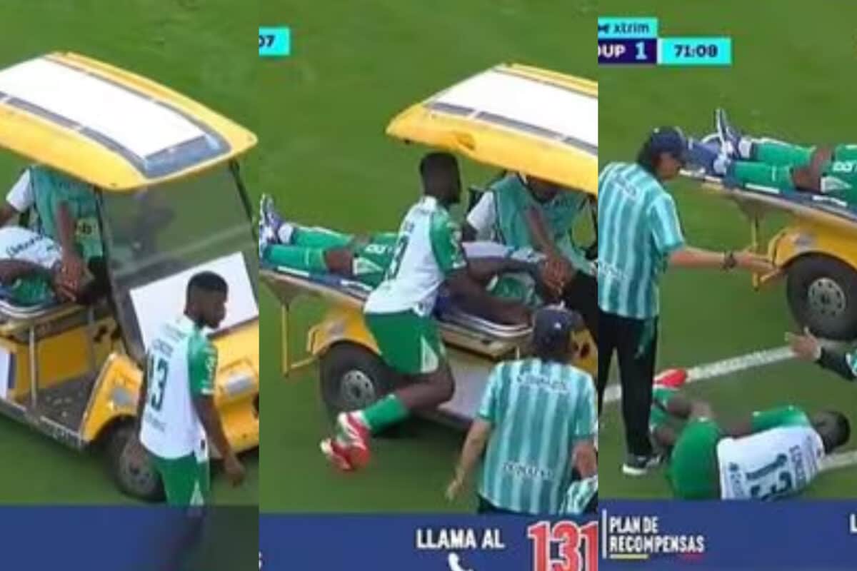 Player Injured By Medical Cart In Absurd Accident During Ecuador Second-Tier Clash | WATCH