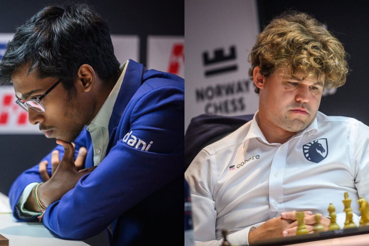 Pragg Strikes Again To Defeat Carlsen; Eyeing Historic First Norway Chess Title