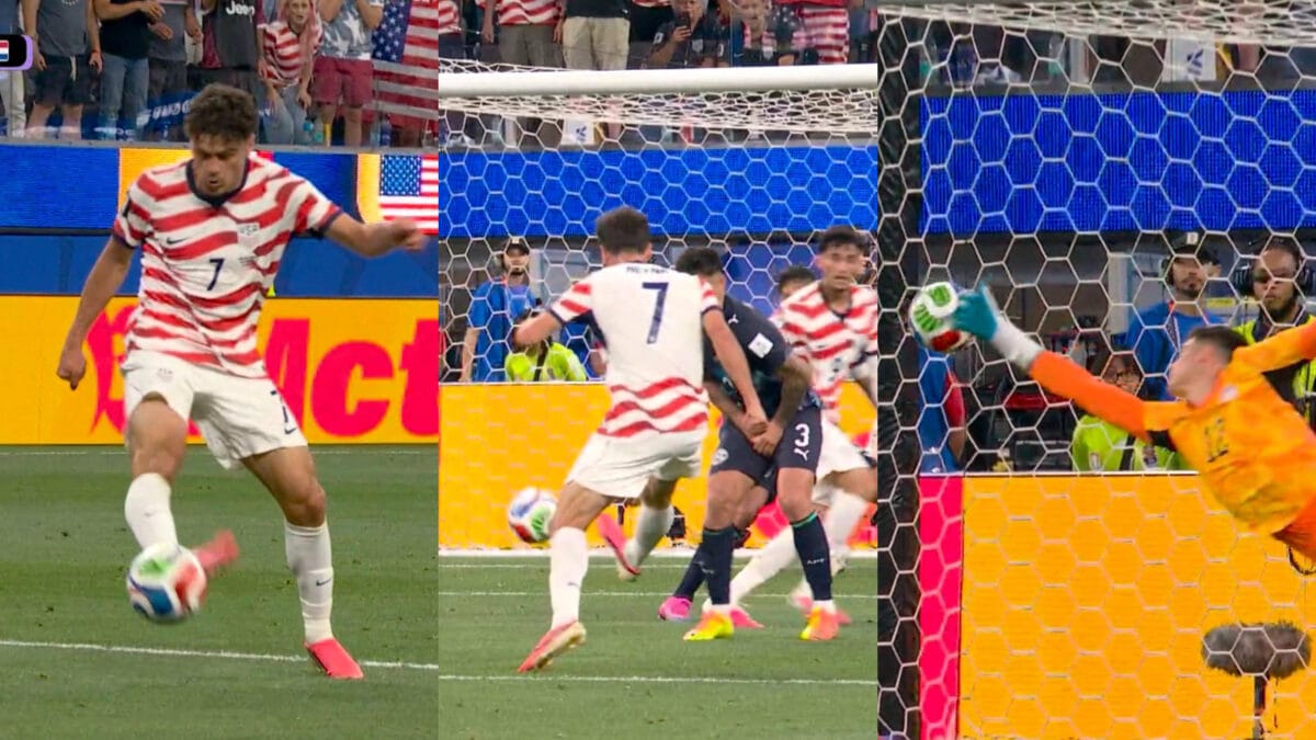 Gio Reyna's Magical Trivela Caps Historic World Cup Night For USA | WATCH