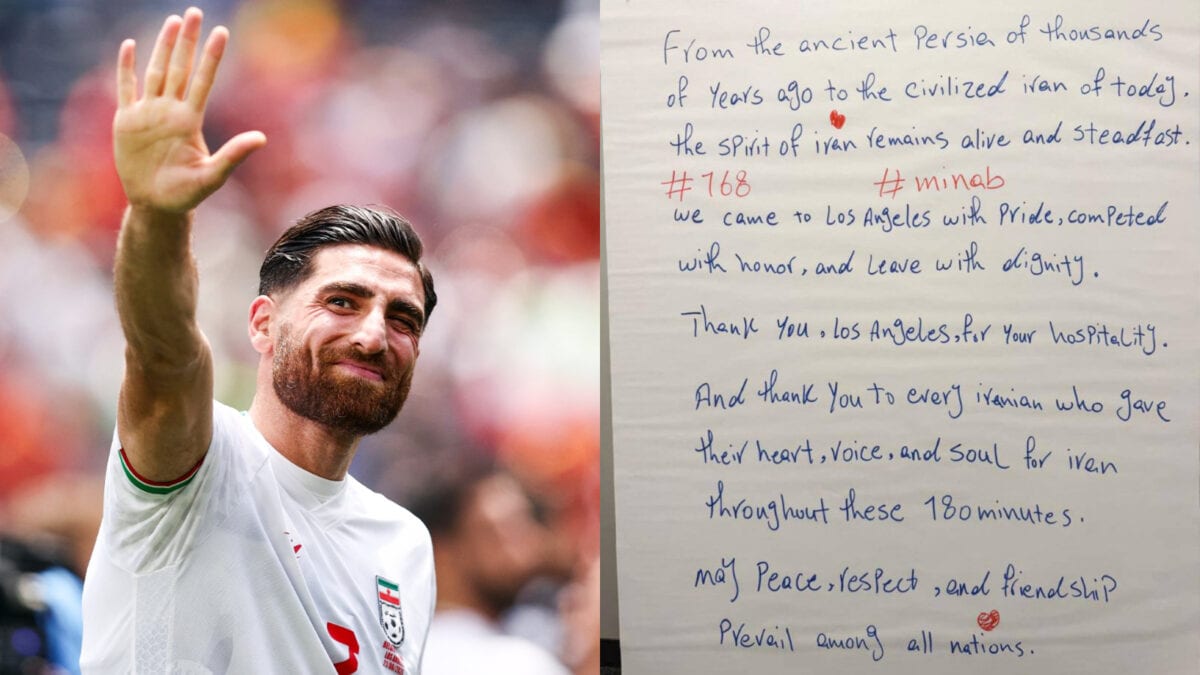 'We Leave with Dignity': Iran’s Locker Room Note Steals Spotlight After Belgium Draw