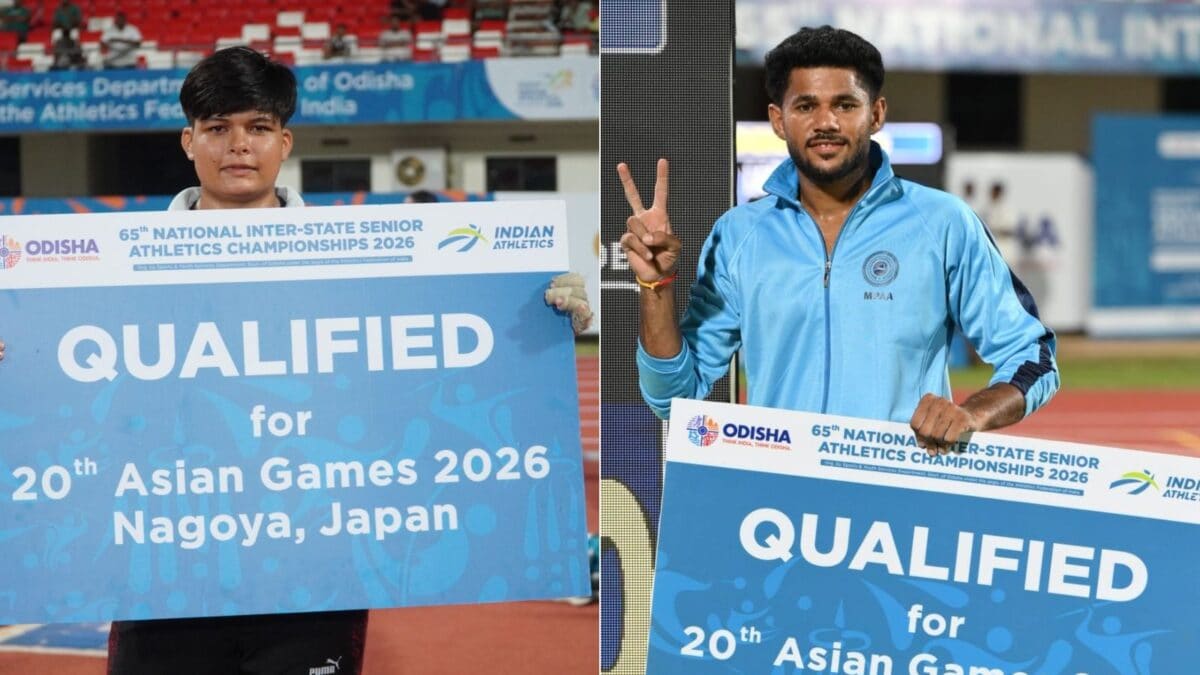 18-year-old Hammer Thrower Anushka Yadav, Pole Vaulter Dev Meena Qualify For Asian Games 2026