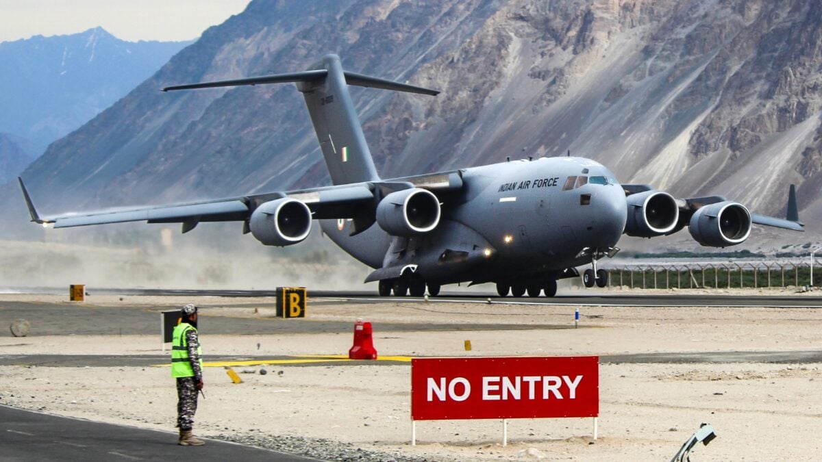 Indian Air Force Flags Security Risk Over Viral Photos, Videos Of Leh Airport On Social Media