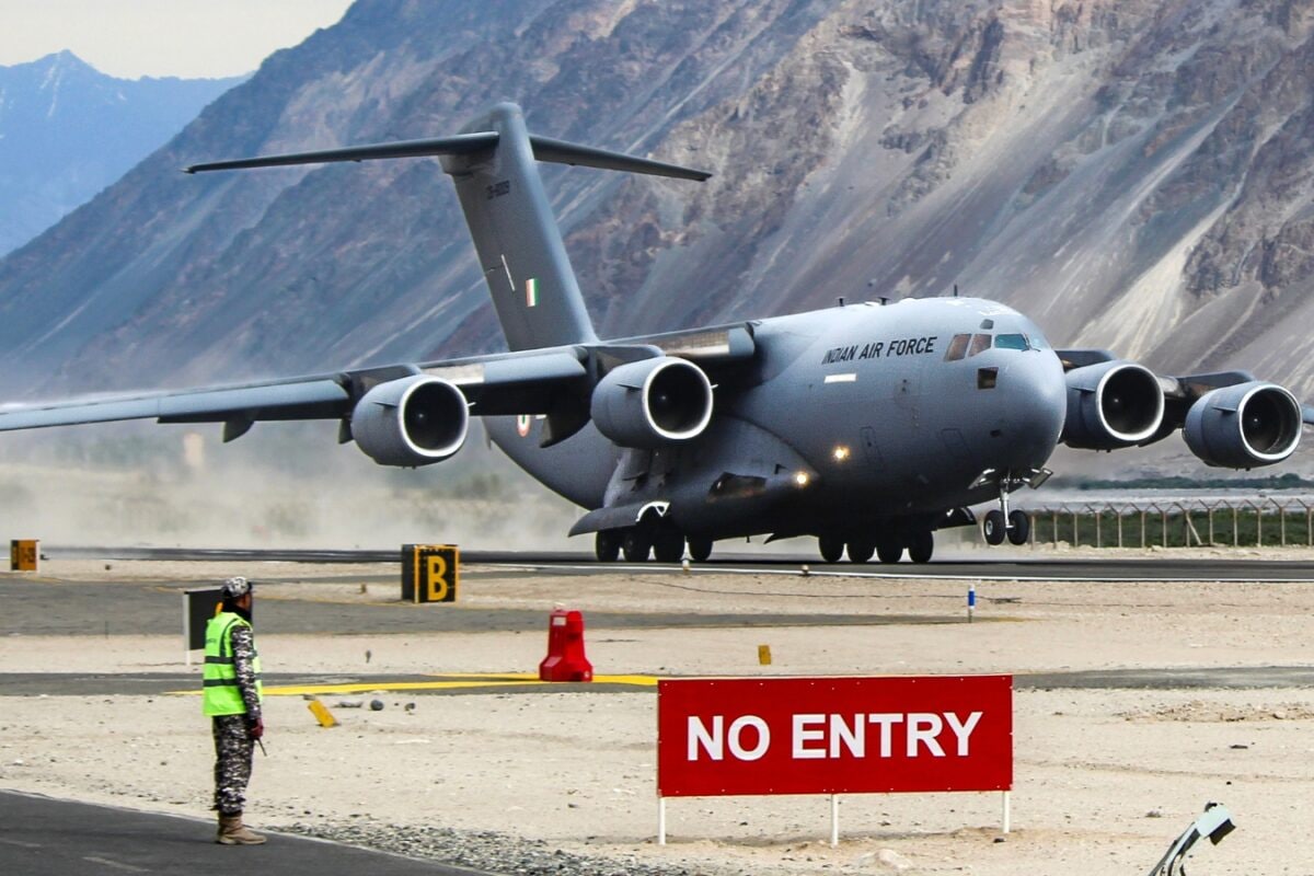 Indian Air Force Flags Security Risk Over Viral Photos, Videos Of Leh Airport On Social Media