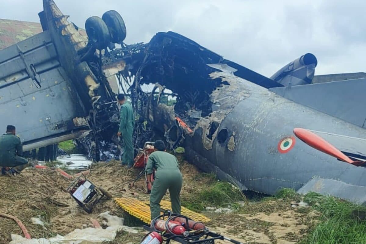 Five IAF Personnel Killed In AN-32 Transport Aircraft Crash At Jorhat Air Base, Court Of Inquiry Ordered