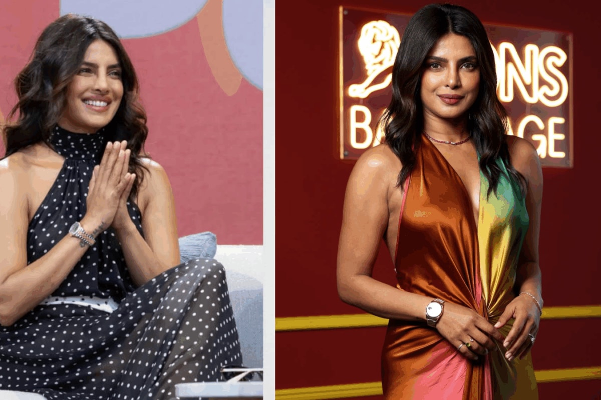 Priyanka Chopra's Cannes Lions 2026 Style Diary: From Colour-Blocked Satin Glamour To Chic Polka Dots