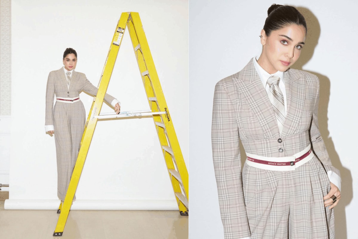 Sharvari Wagh Makes a Strong Case for Power Dressing In Antonio Marras