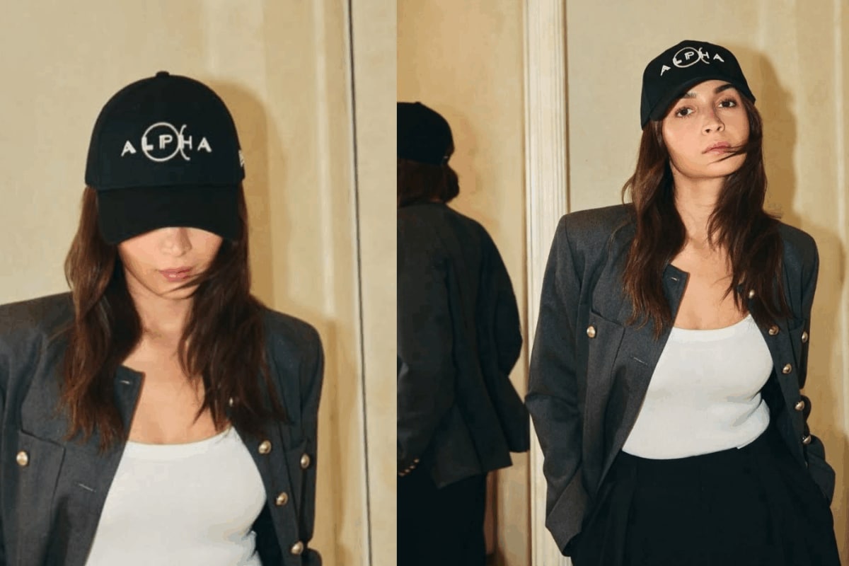 Alia Bhatt Pairs Vintage Bodements With A Custom ‘Alpha’ Cap On India’s Got Latent S2