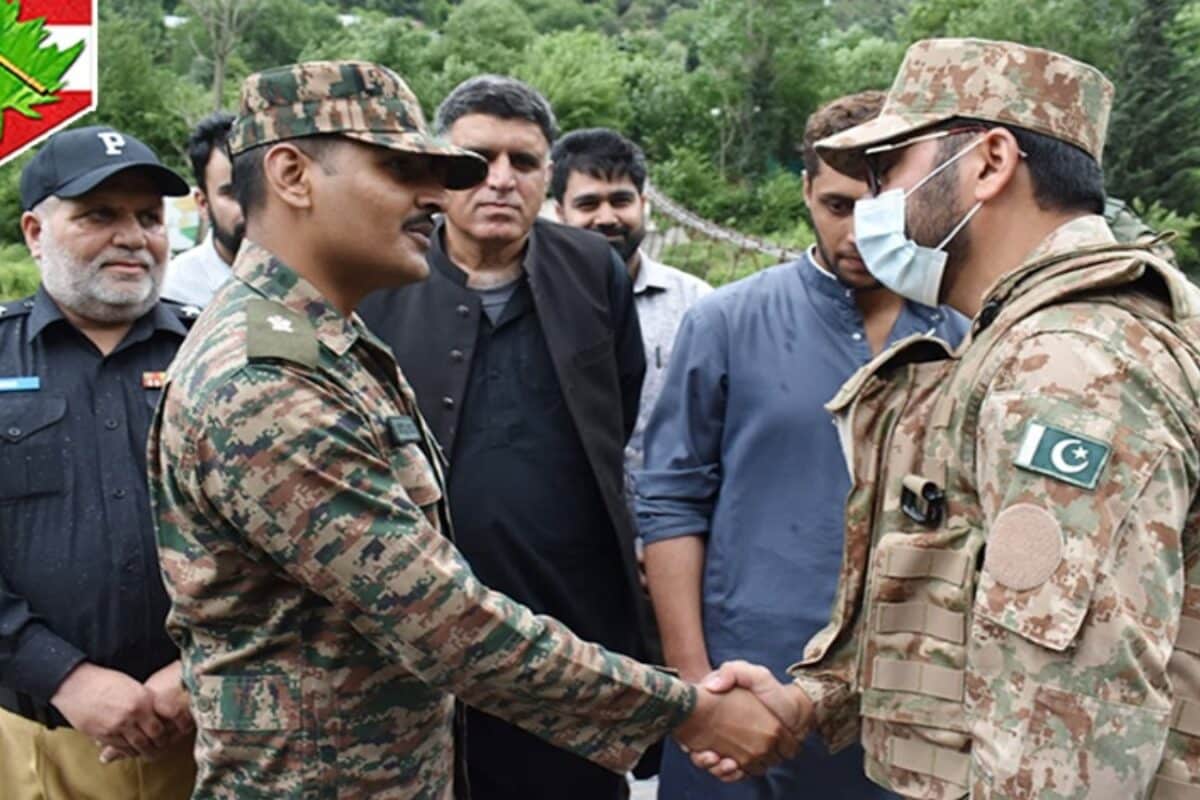 Rare Moment At LoC: Indian, Pakistani Army Officers Shake Hands As Boy Returns Home