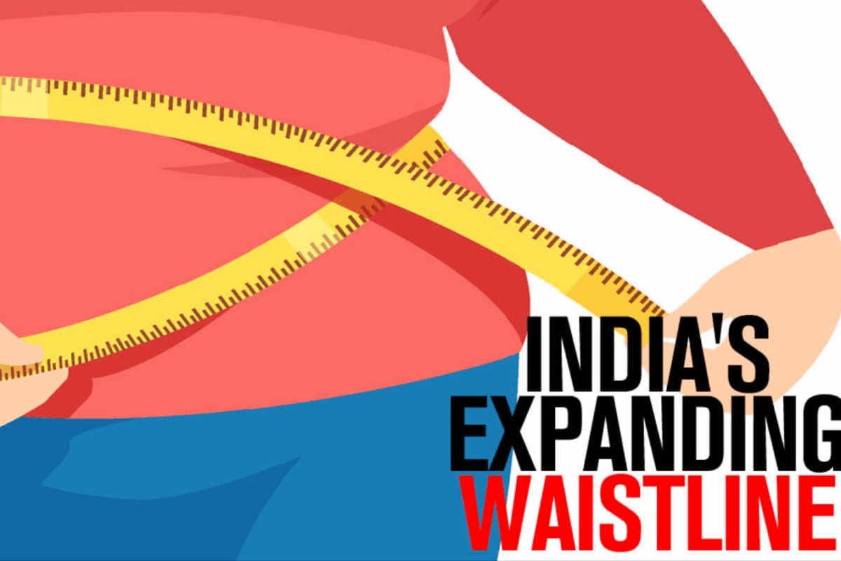 India’s Expanding Waistline: 1 In 4 Indian Adults Are Obese | GFX