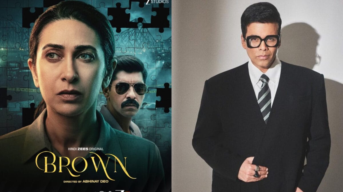 'You Know The Screen Loves You': Karan Johar Cheers For Karisma Kapoor, Praises Brown Trailer
