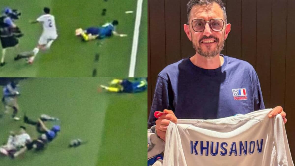 Man City's Khusanov Takes Out Cameraman With Rash Tackle; Sends Personal Apology | WATCH