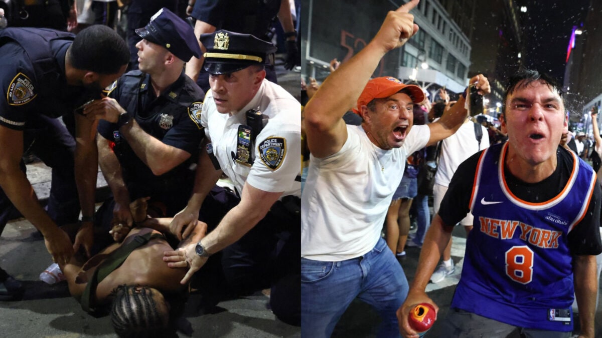 New York Goes Full Gotham After Knicks’ Record-Breaking NBA Finals Game 4 Win | WATCH
