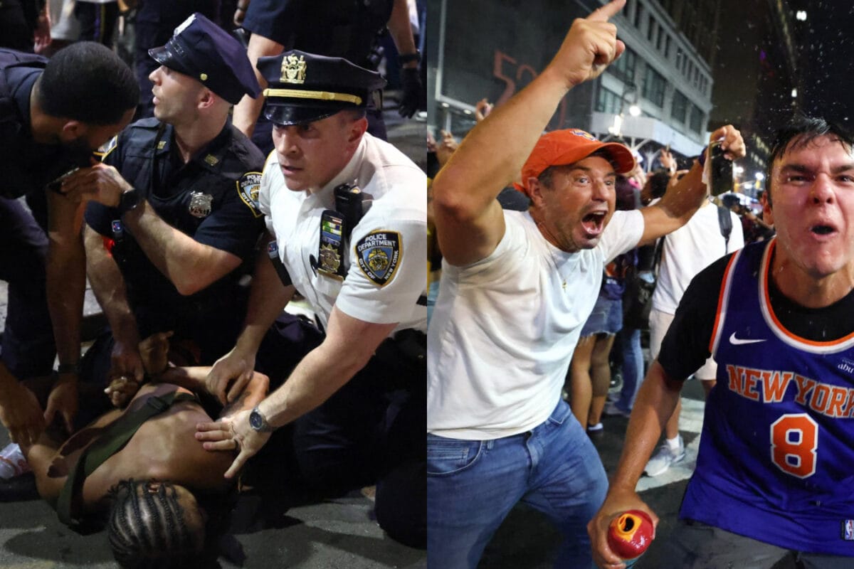 New York Goes Full Gotham After Knicks’ Record-Breaking NBA Finals Game 4 Win | WATCH