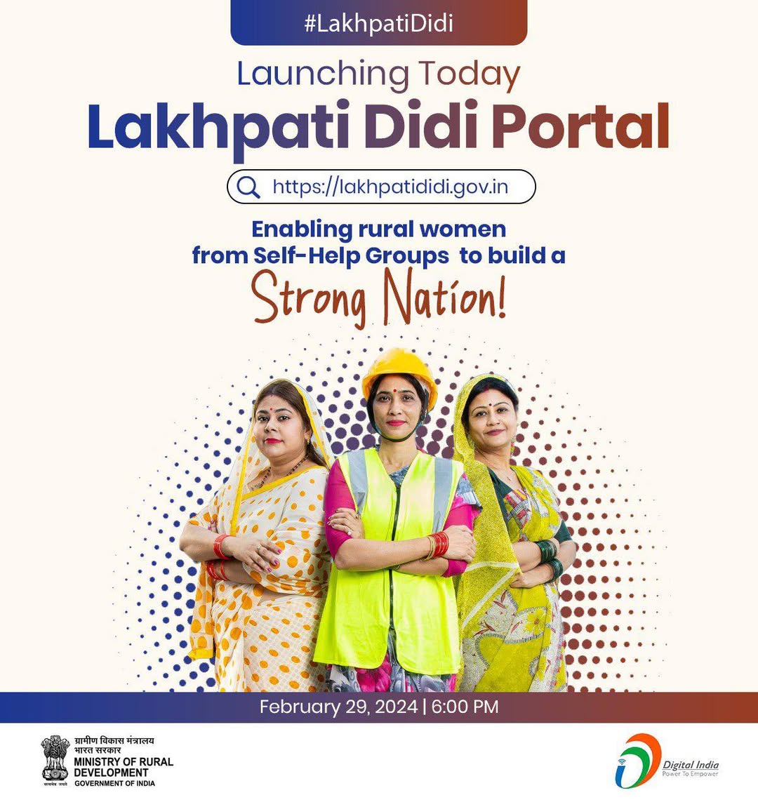 Women’s EmpowermentThe Prime Minister said over 32 crore Jan Dhan accounts have been opened for women and three crore women have become “Lakhpati Didis”, earning at least ₹1 lakh annually. More than 10 crore rural women are now linked to self-help groups. Women’s EmpowermentThe Prime Minister said over 32 crore Jan Dhan accounts have been opened for women and three crore women have become “Lakhpati Didis”, earning at least ₹1 lakh annually. More than 10 crore rural women are now linked to self-help groups.