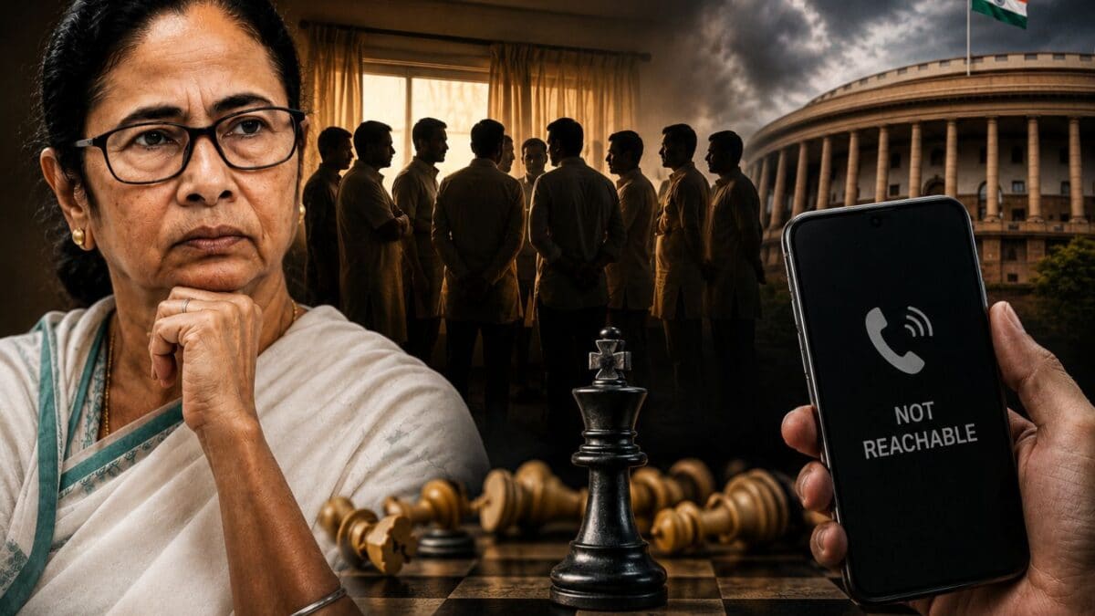 20 MPs, Secret Meetings, Switched-Off Phones: The Crisis Facing Mamata Banerjee Beyond Bengal