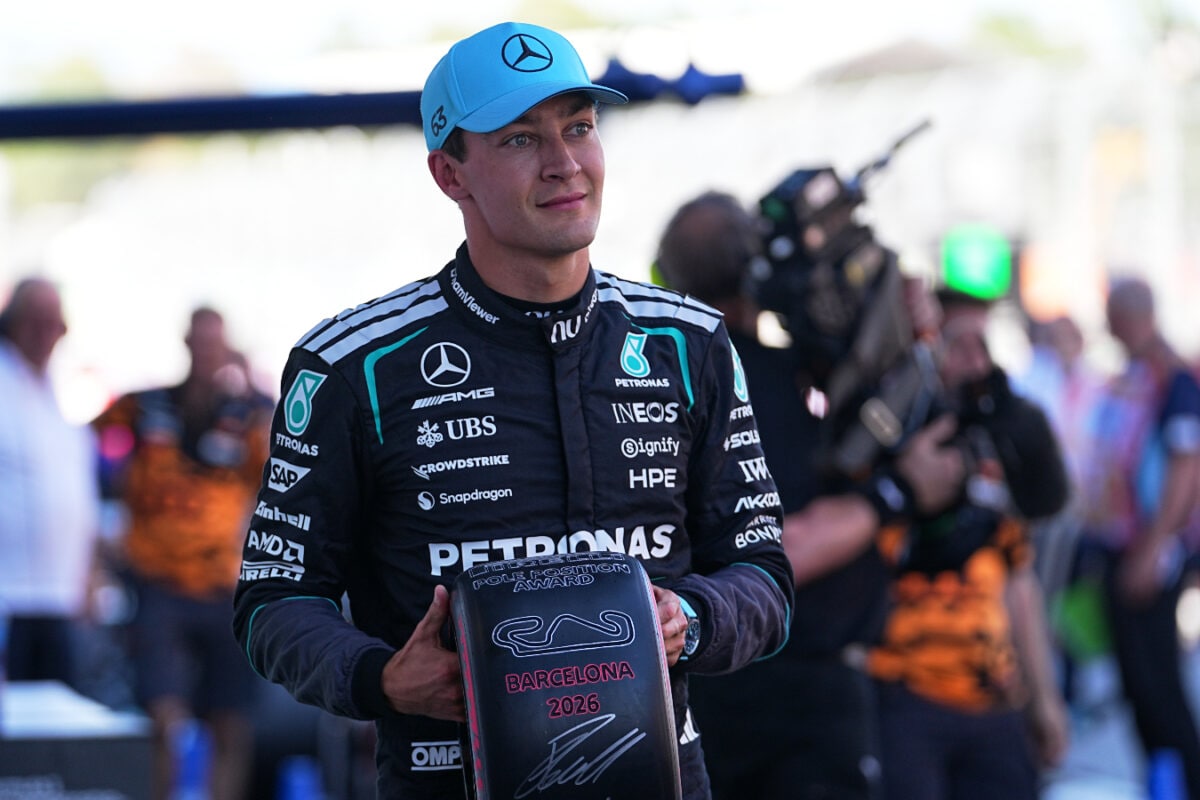 George Russell Roars Back: Mercedes Star Finds 'His Groove' And Grabs Barcelona Pole