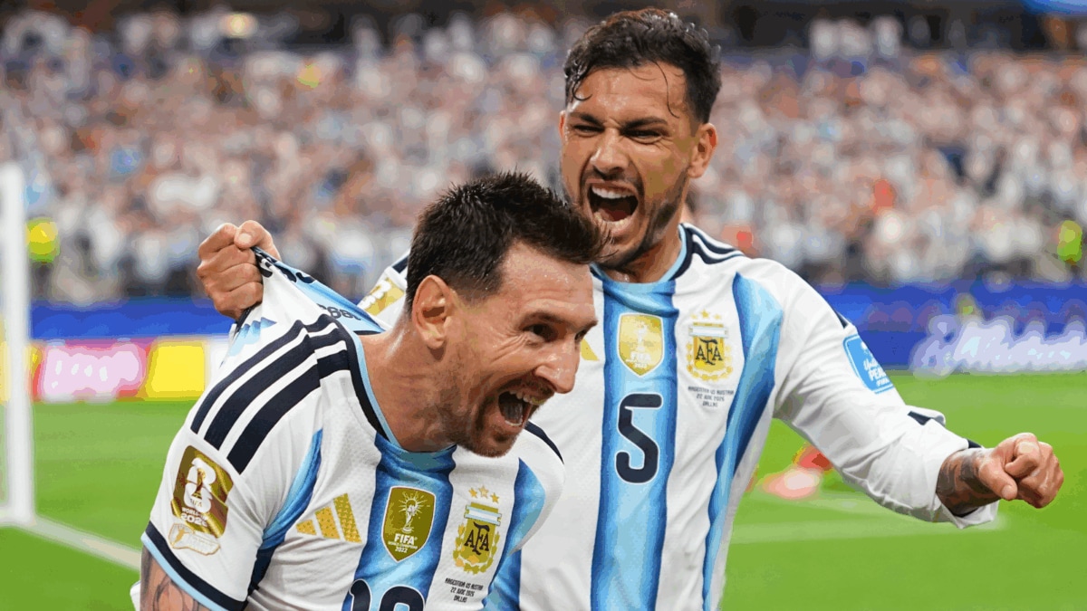 Lionel Messi's 2 Special Goals That Made History Vs Austria | WATCH