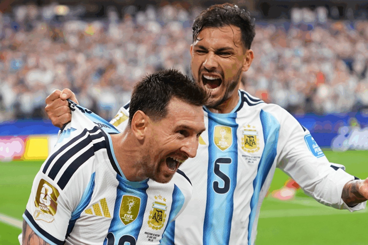 Lionel Messi's 2 Special Goals That Made History Vs Austria | WATCH