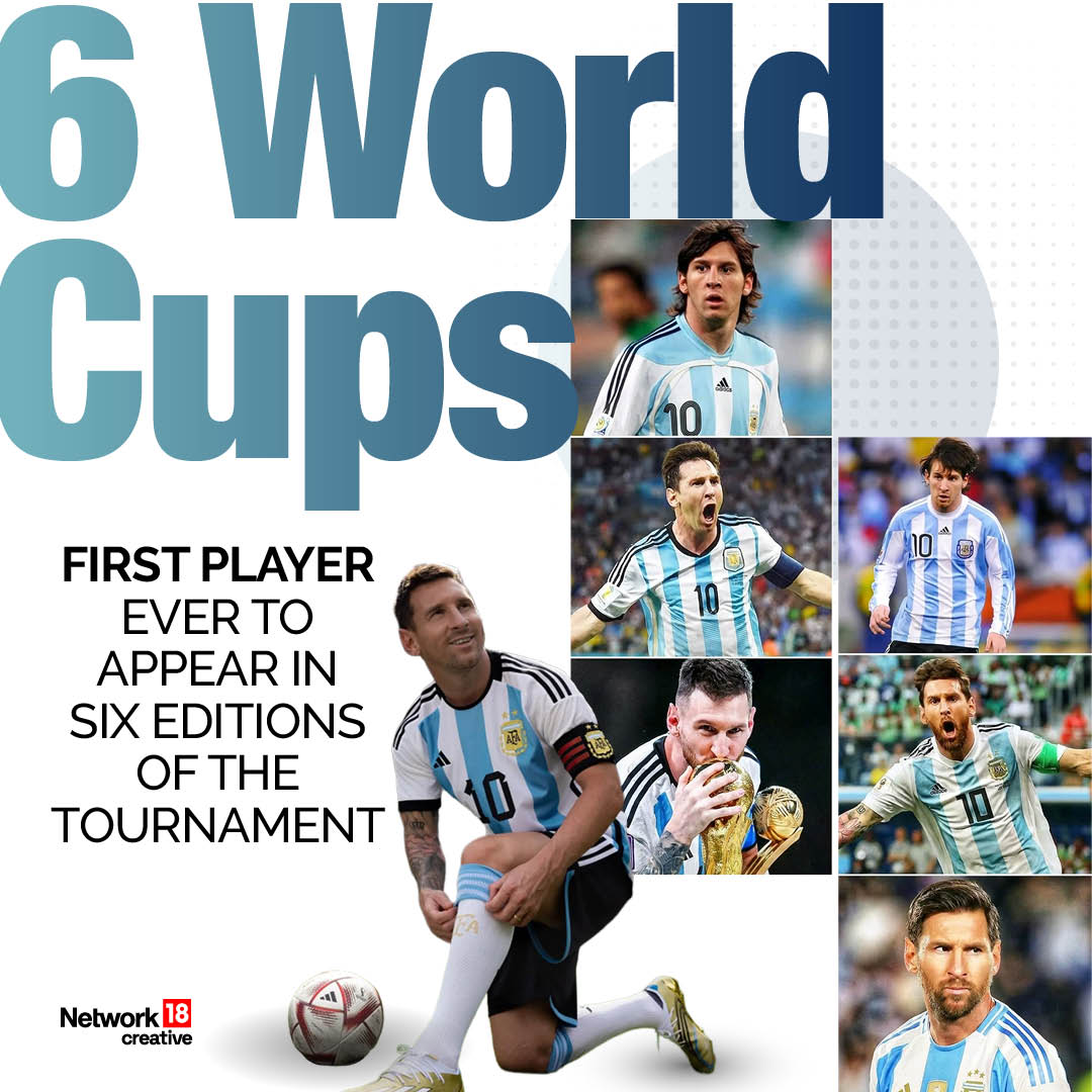  First player ever to appear in six editions of the tournament