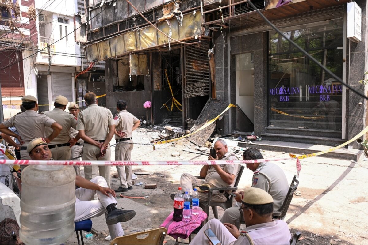 Delhi Hotel Fire: Initial Probe Finds Most Victims Died Of Suffocation, Terrace Exit Found Locked