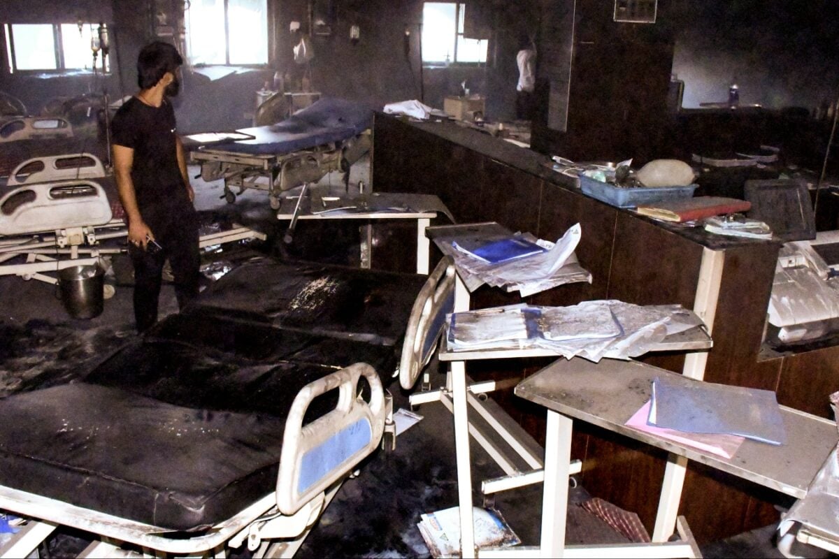 ICU Monitor Emitted Smoke, Then AC Unit Exploded: How Bihar Hospital Fire Turned Deadly Within Minutes
