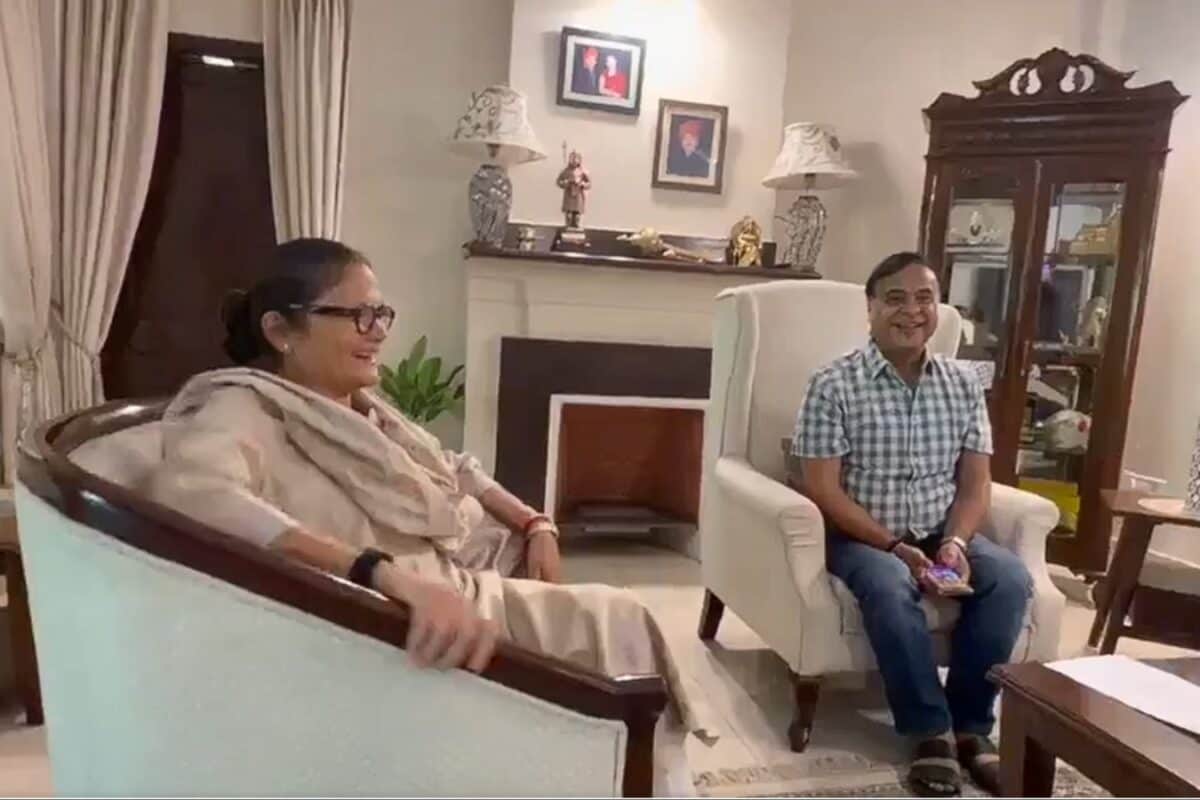 TMC's Sushmita Dev Meets Himanta Sarma Soon After 