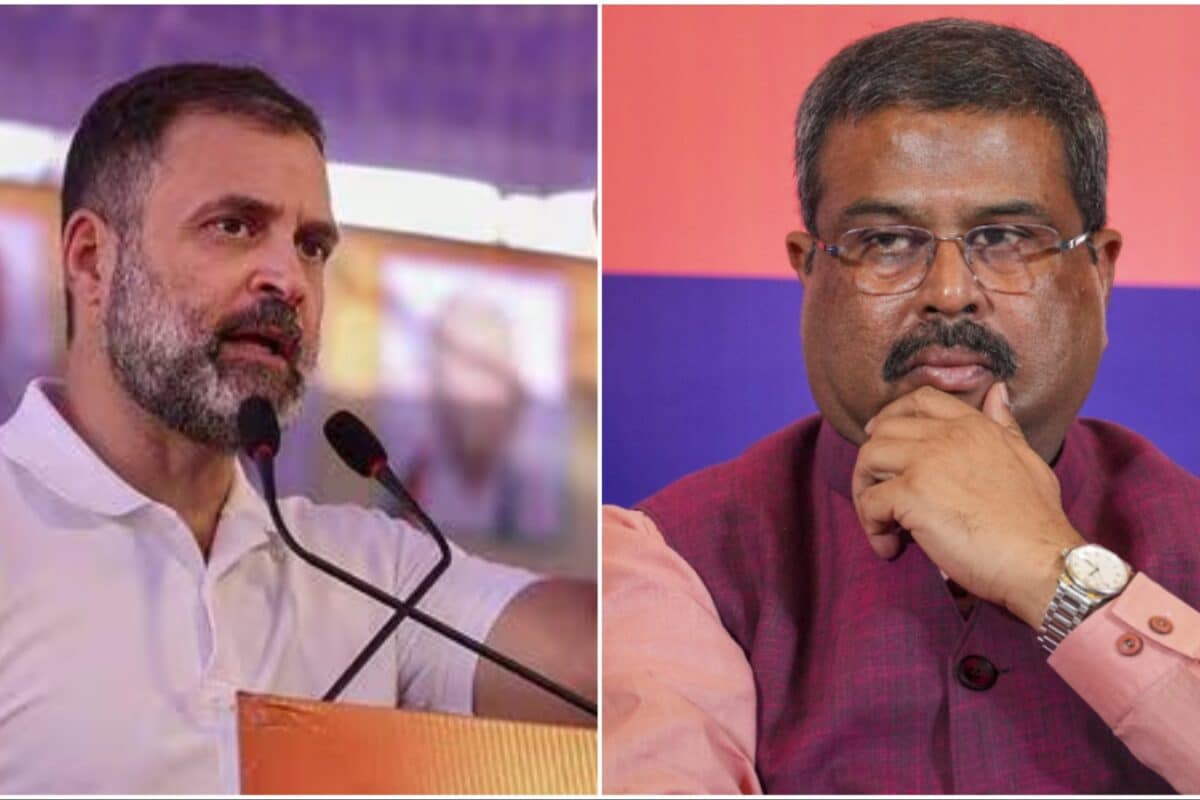 'Drowned In Arrogance Of Power': Rahul Gandhi Seeks Dharmendra Pradhan's Resignation Over 'Terrorist' Jibe