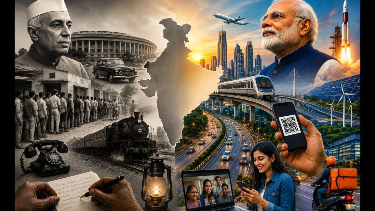 From Elite Privilege To Everyday Convenience: India From Nehru To Modi
