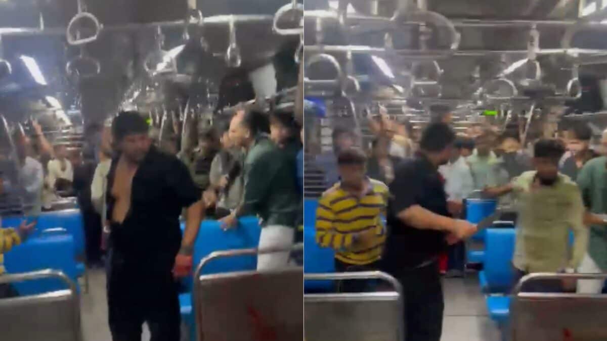 Commuters Panic As Man Stabbed To Death In Crowded Mumbai Local First-Class Coach