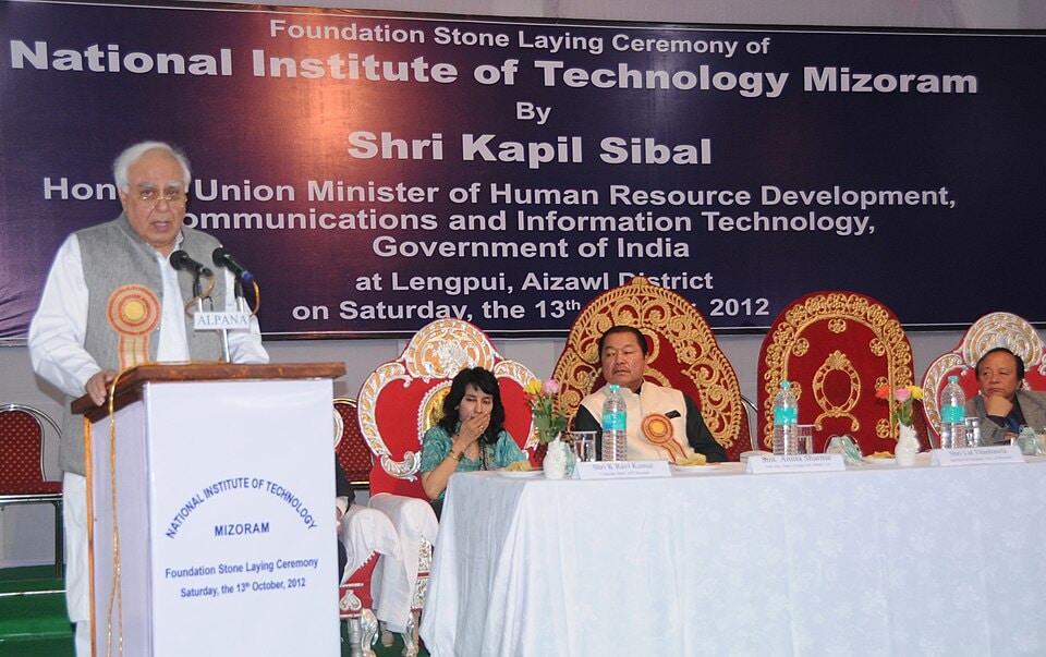 NIT Mizoram (Aizawl): Operating in Aizawl, NIT Mizoram offers a highly rigorous academic curriculum aligned with modern industry standards. The CSE department is the crown jewel of the institute, consistently securing the highest package closures during annual placement seasons with major Indian tech companies. (Image: Wikimedia Commons)