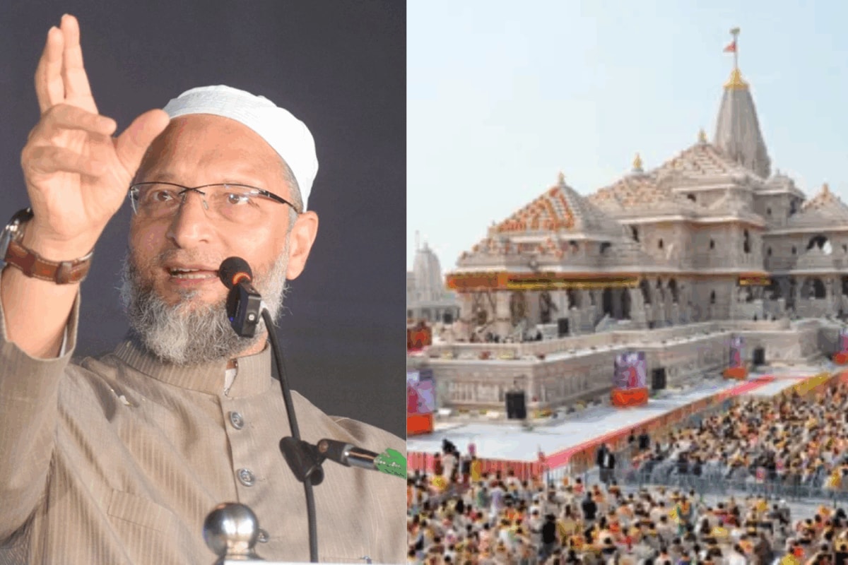 ‘If There Was A Muslim In Trust…’: Owaisi's Dig At UP Govt Over Ram Temple Donation Theft