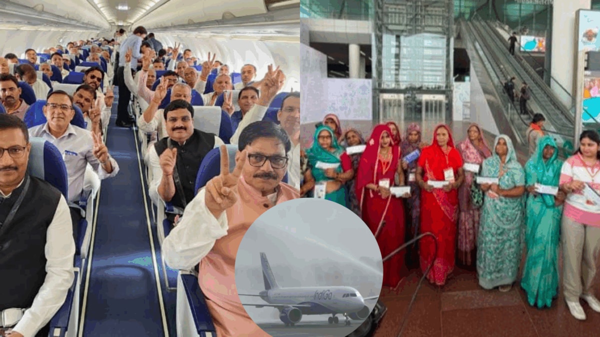 Farmers, Who Gave Up Land, Take First Flight As Noida Airport Begins Commercial Operations | Watch