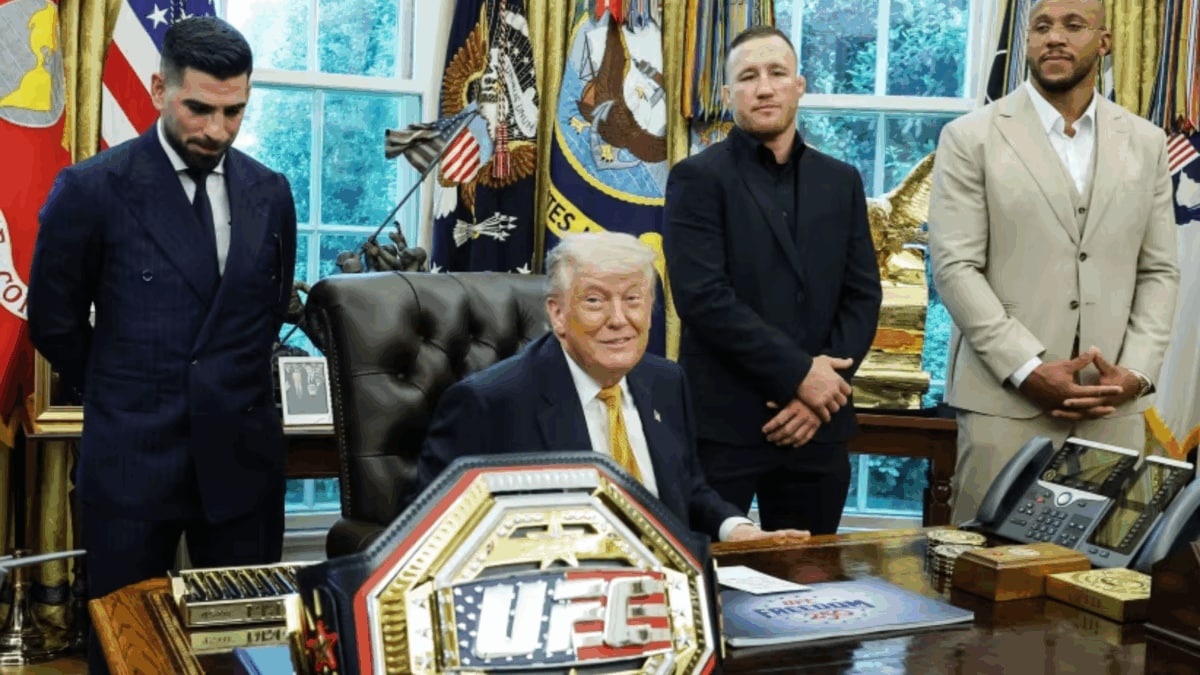 Why Trump Family Is 'Busy' Selling Coins Ahead Of A White House UFC Fight