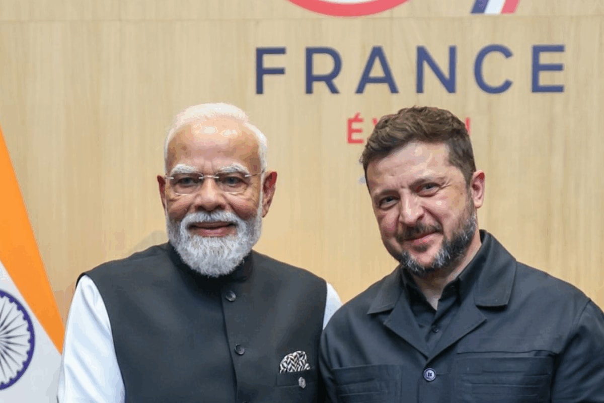 PM Modi Meets Ukraine's Zelenskyy At G7, Says 'India Will Always Be On The Side Of Peace'