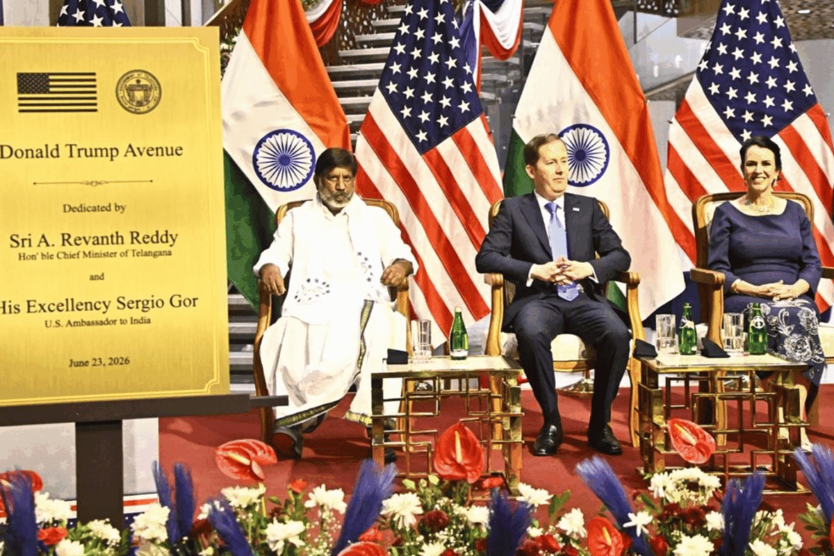 ‘Hypocrisy Pro Max’: BJP Takes Dig At Congress After Trump Avenue Unveiled In Hyderabad