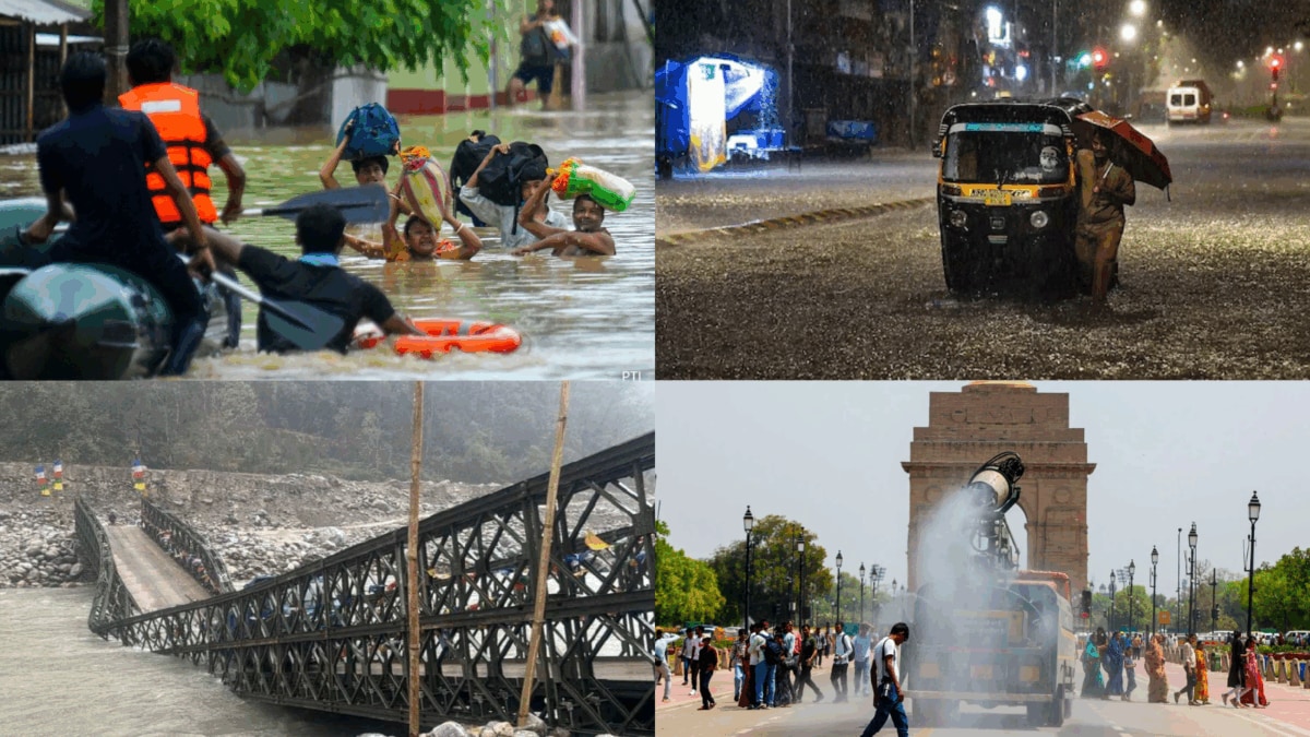 India's Monsoon Split: Flood Fury In Northeast, Mumbai Drenched, Delhi Still Awaits Showers