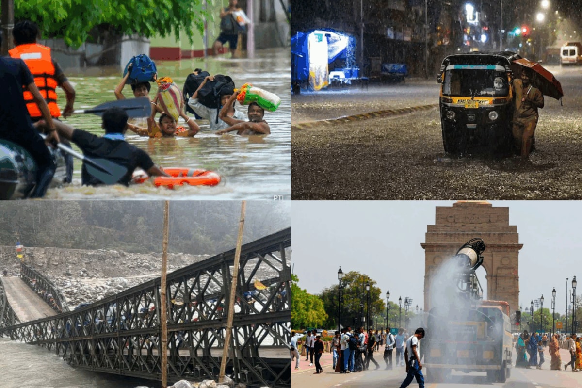 India's Monsoon Split: Flood Fury In Northeast, Mumbai Drenched, Delhi Still Awaits Showers